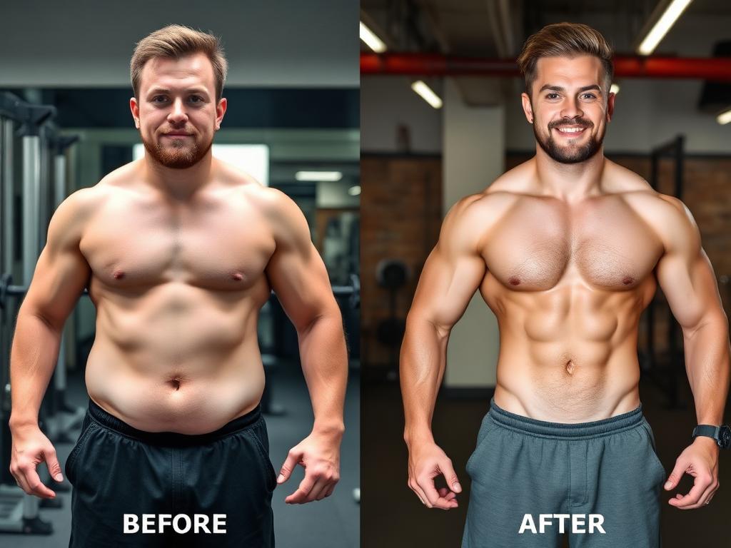 Before and after of Liam W.